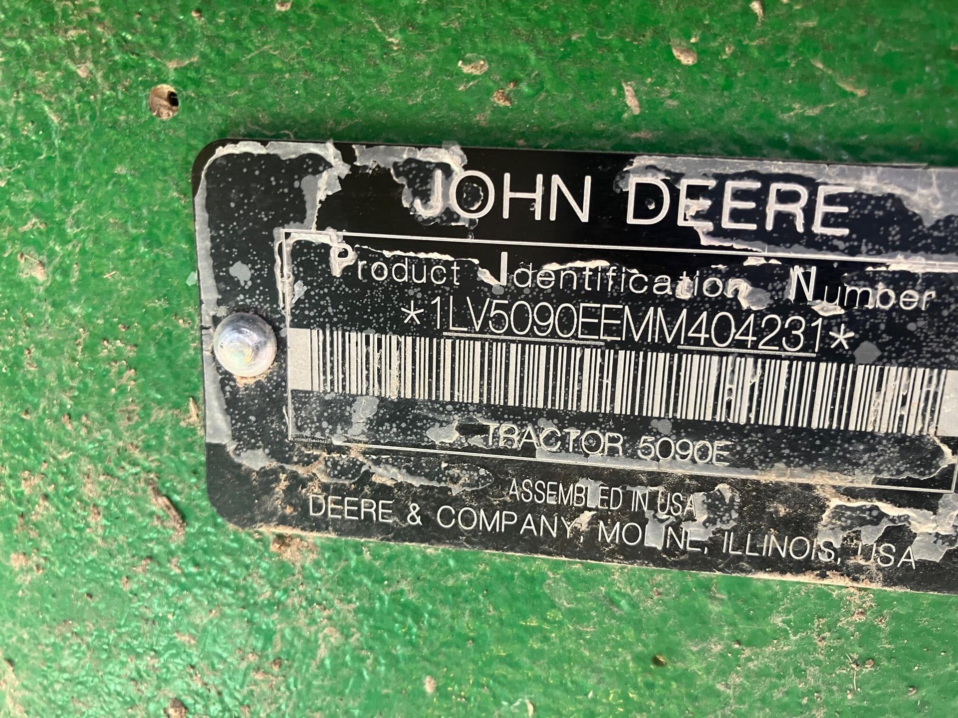2021 John Deere 5090E