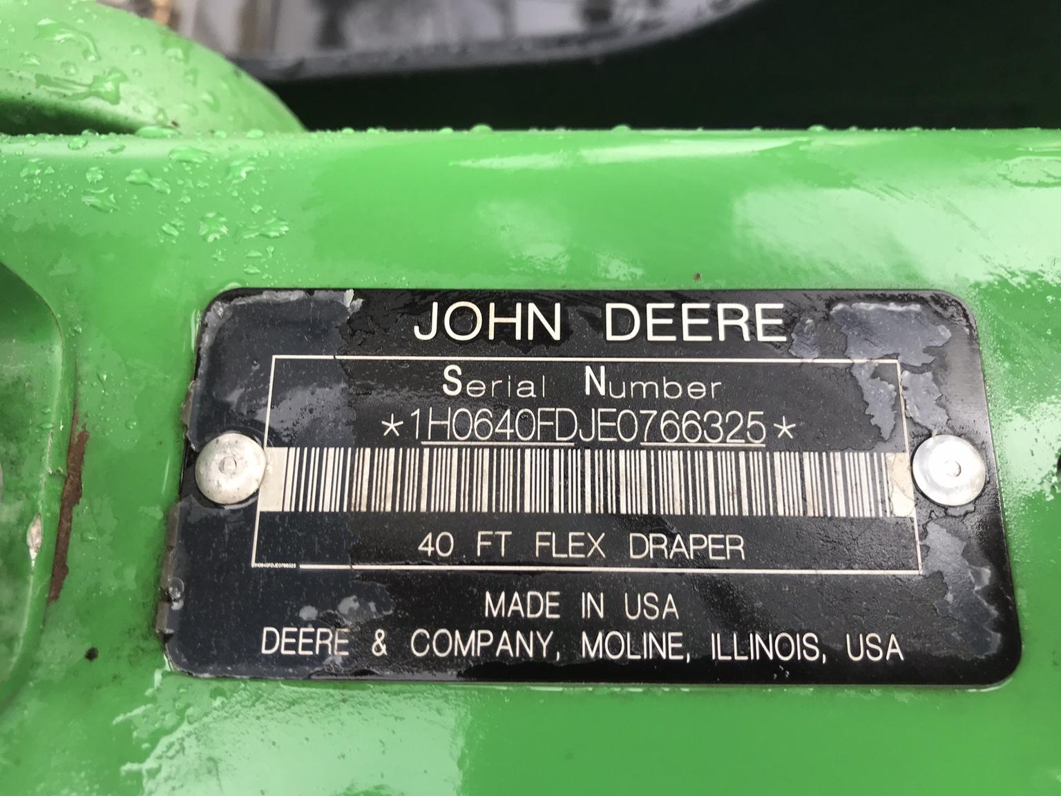 2014 John Deere 640FD