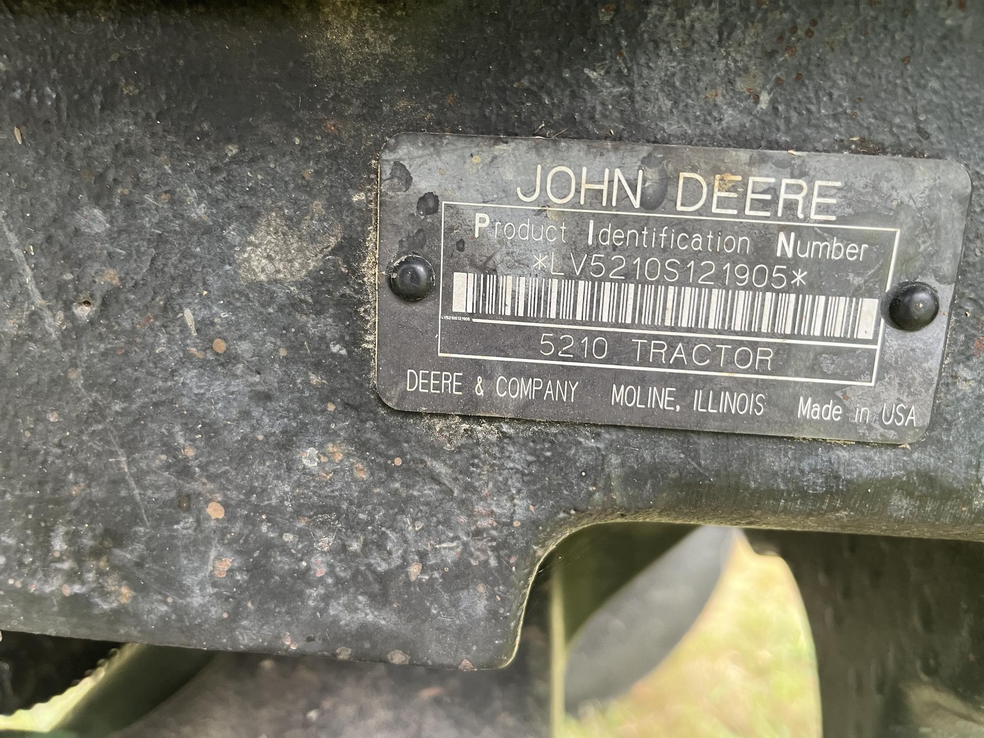 1998 John Deere 5210