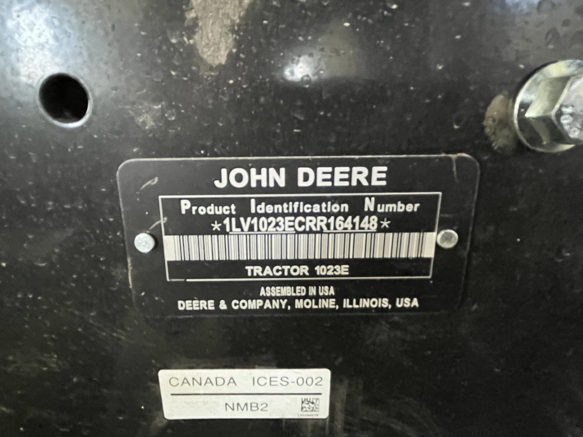 2024 John Deere 1023E