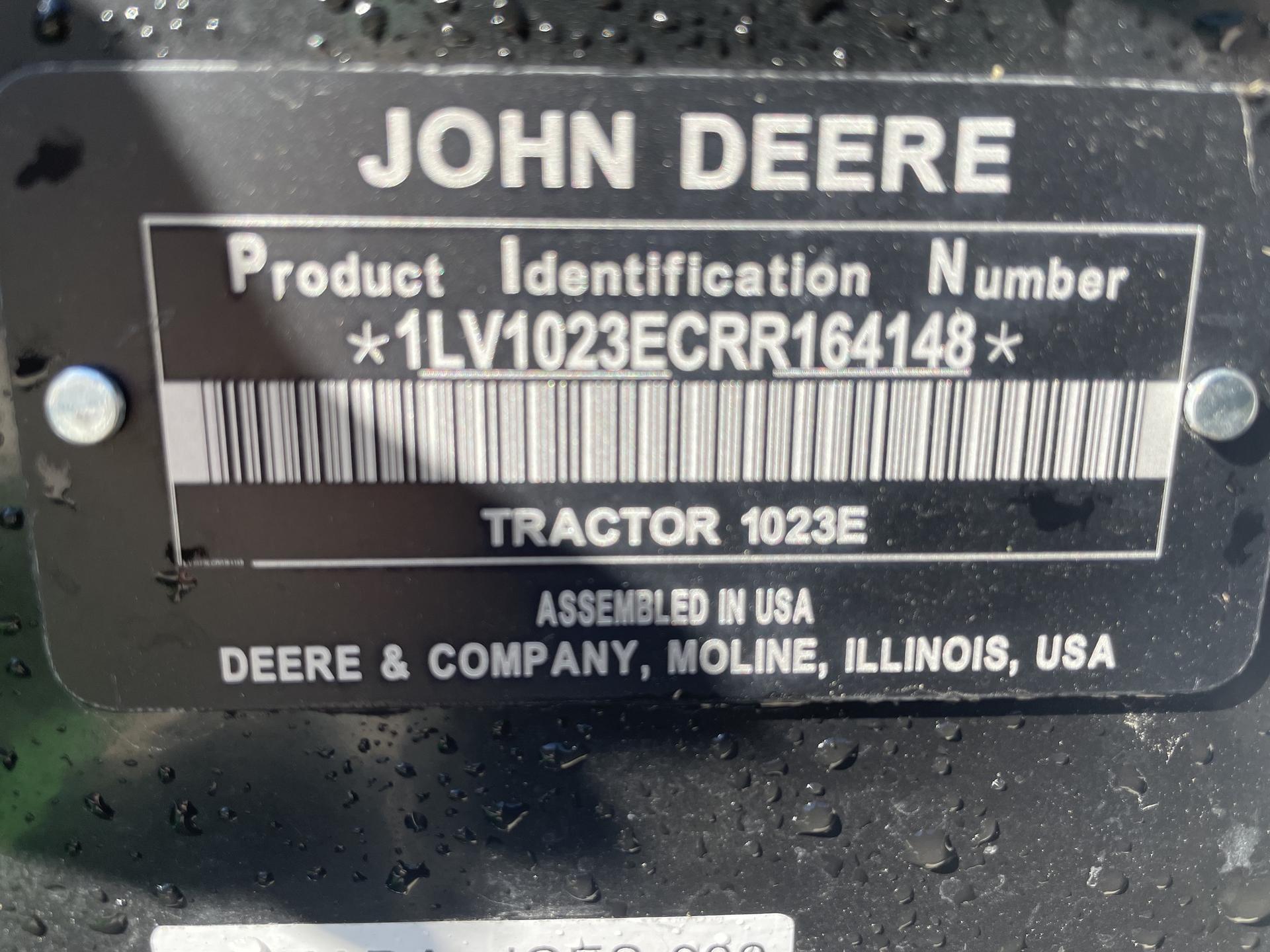 2024 John Deere 1023E