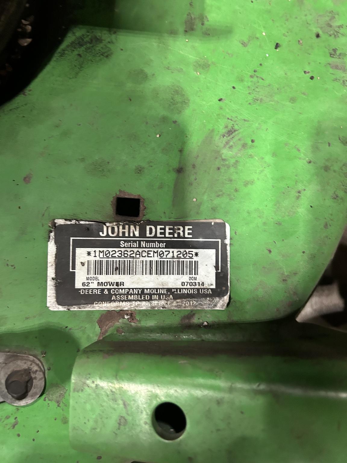 2014 John Deere 2025R Image