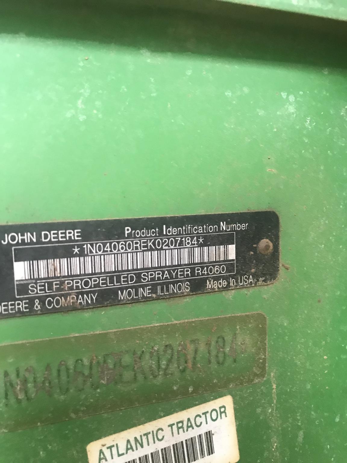 2020 John Deere R4060