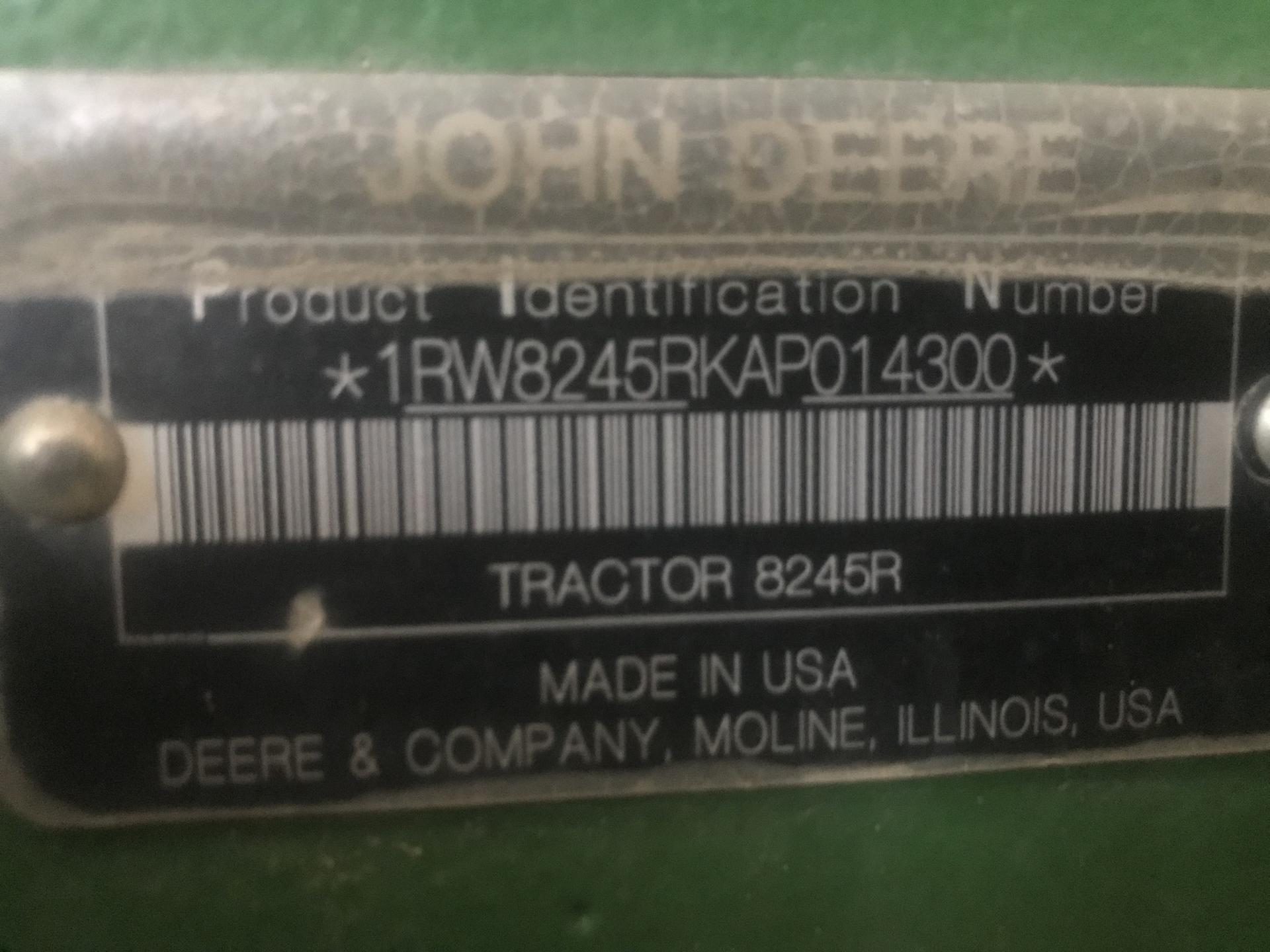 2010 John Deere 8245R