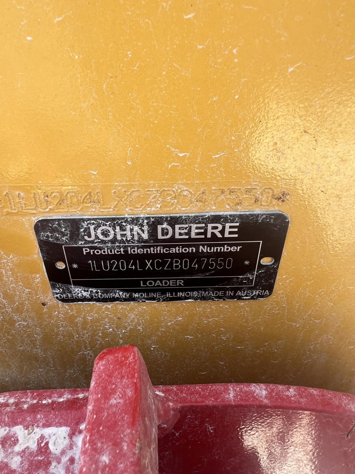 2018 John Deere 204L