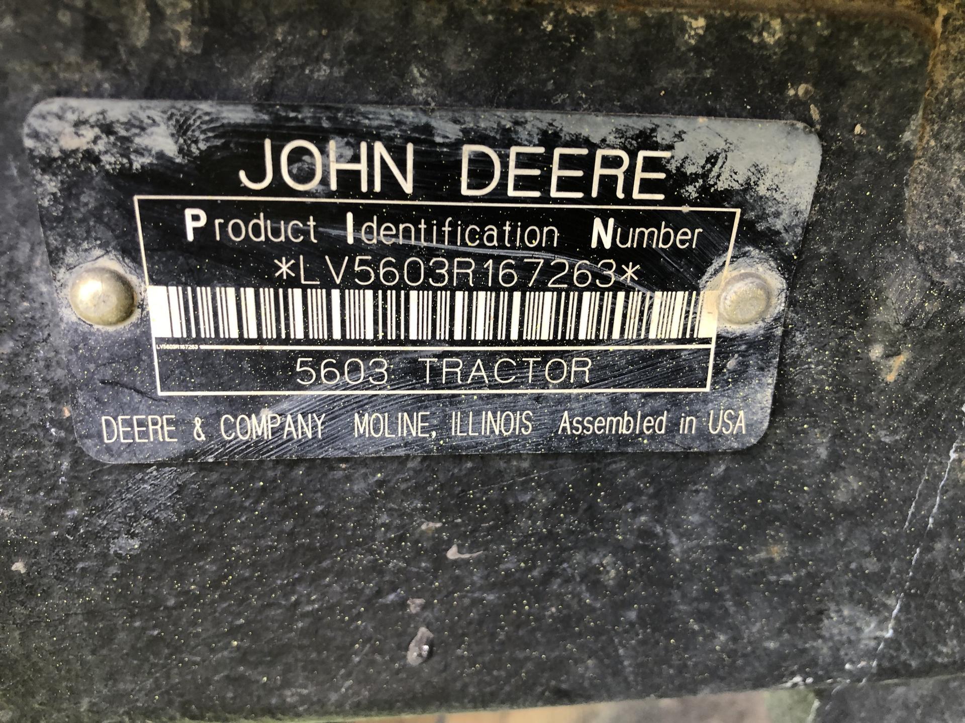 2007 John Deere 5603