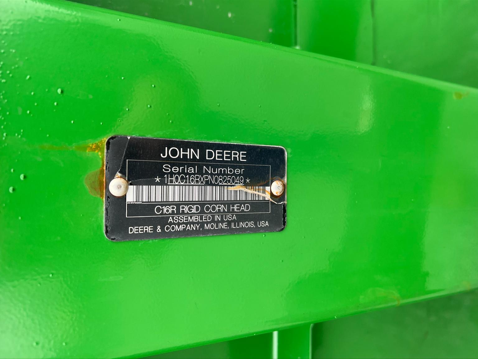 2023 John Deere C16R