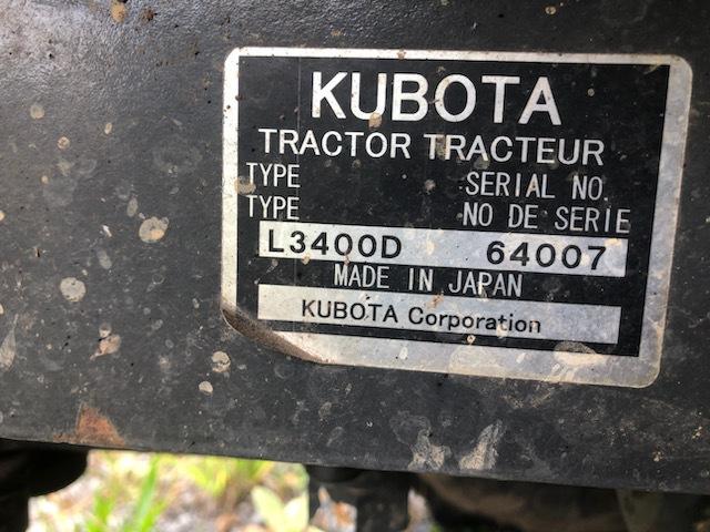 2007 Kubota L3400