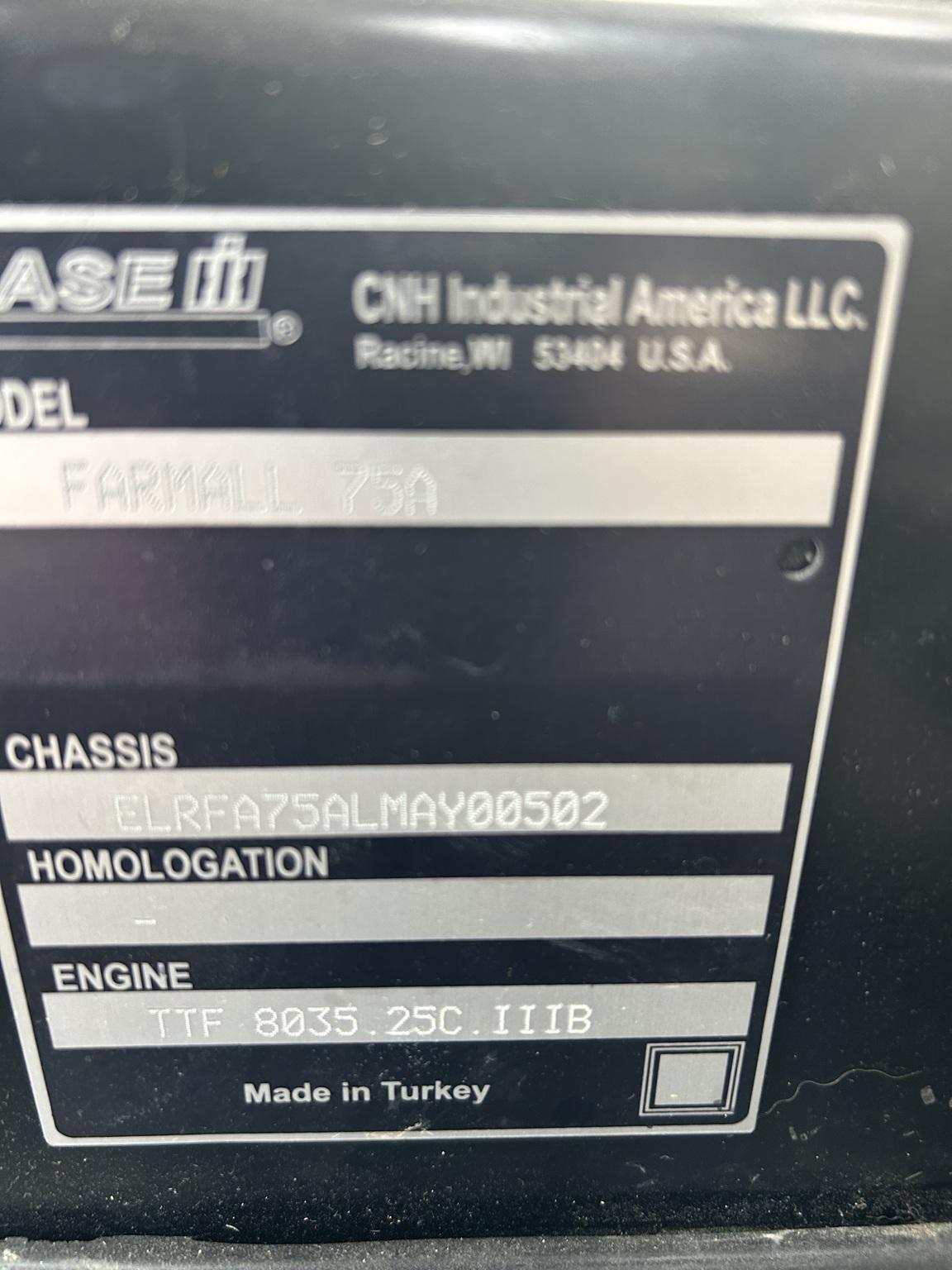 2022 Case IH Farmall 75A