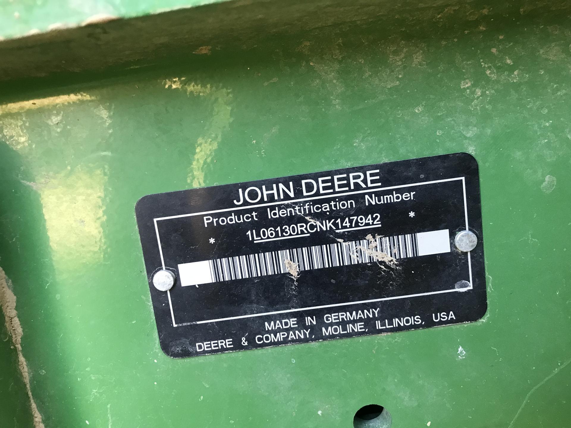 2022 John Deere 6130R