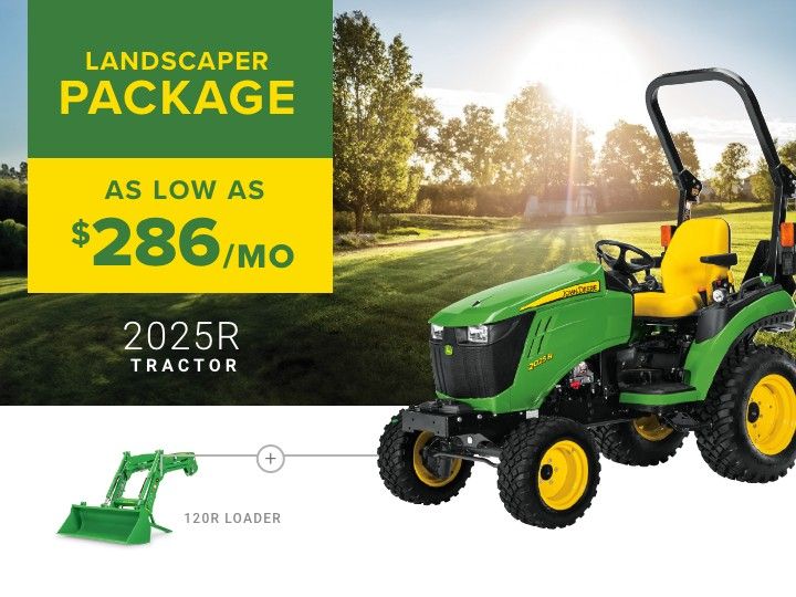 Landscaper | 2025R Tractor Package