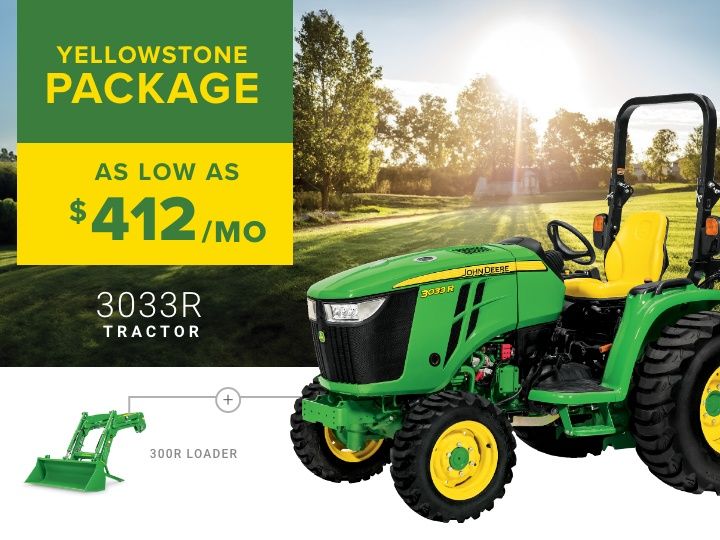 Yellowstone | 3033R Tractor Package