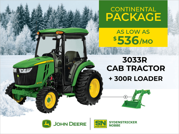 3033R Tractor Package  | Continental Package