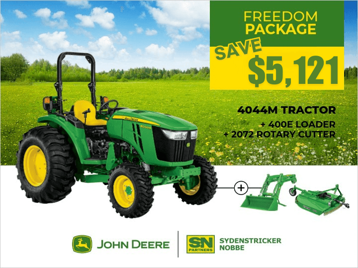 4044M Tractor Package  | Freedom Package