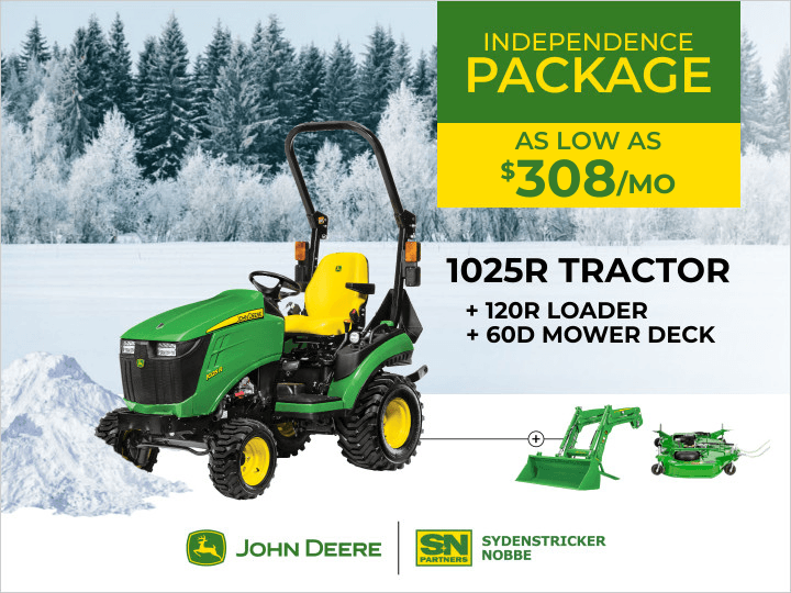 1025R Tractor Package  | Independence Package