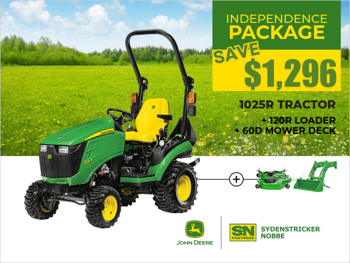 1025R Tractor Package  | Independence Package