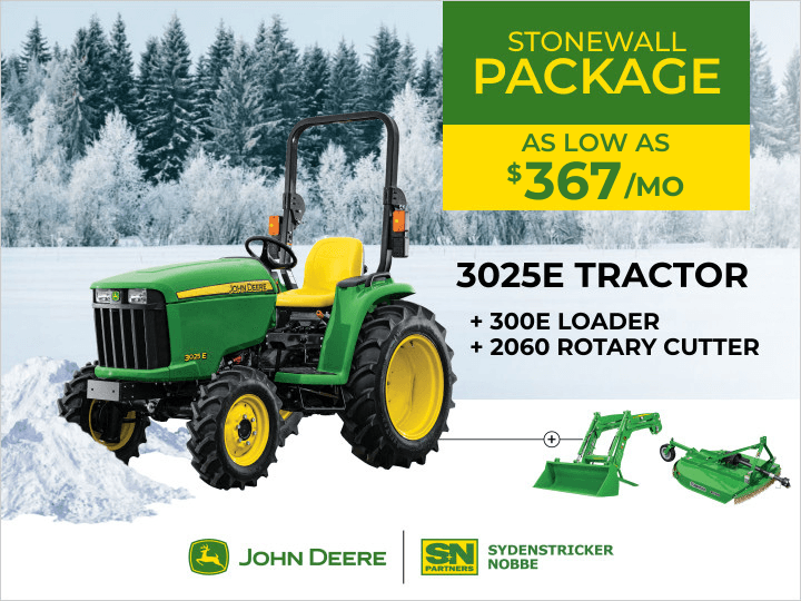 3025E Tractor Package  | Stonewall Package